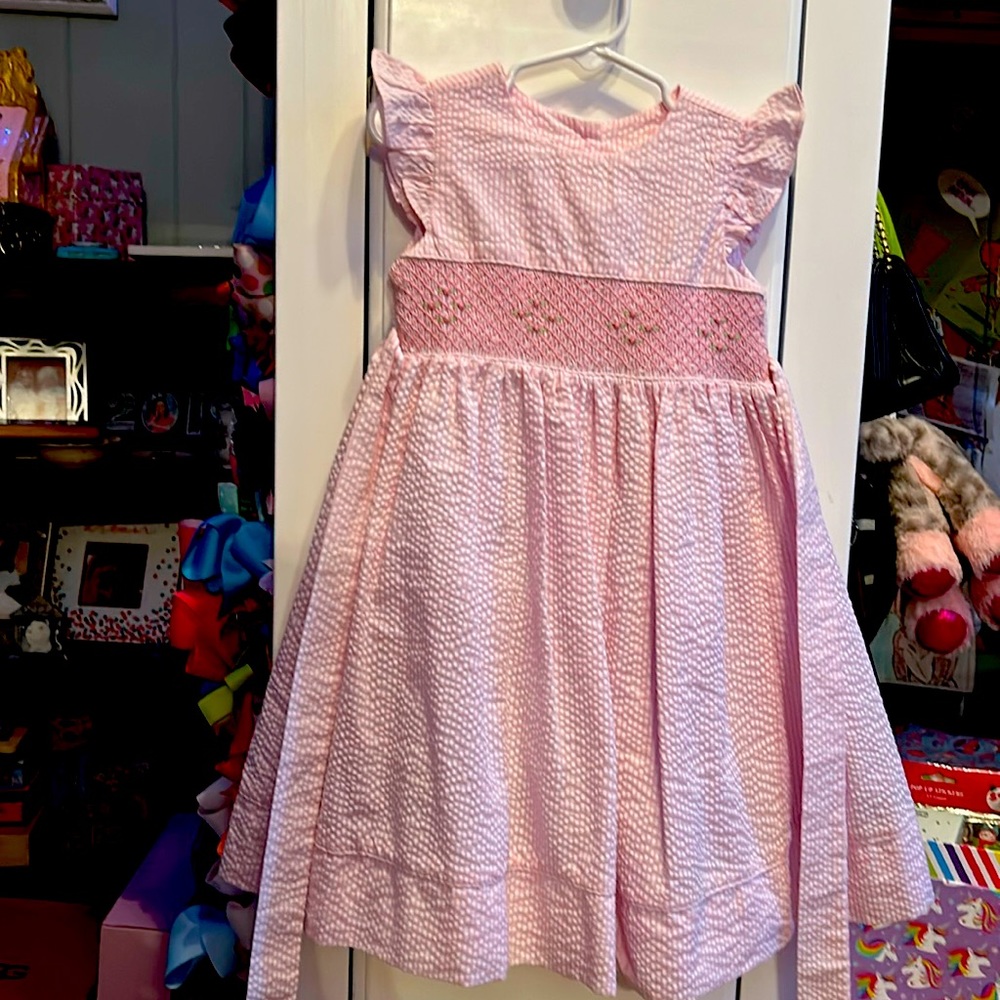 Laura Ashley smocked Easter Dress